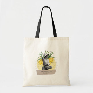 Bag Be present in the now - vintage good vibes tote ba