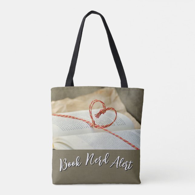 Bag Book Nerd Alert Tote (Dos)