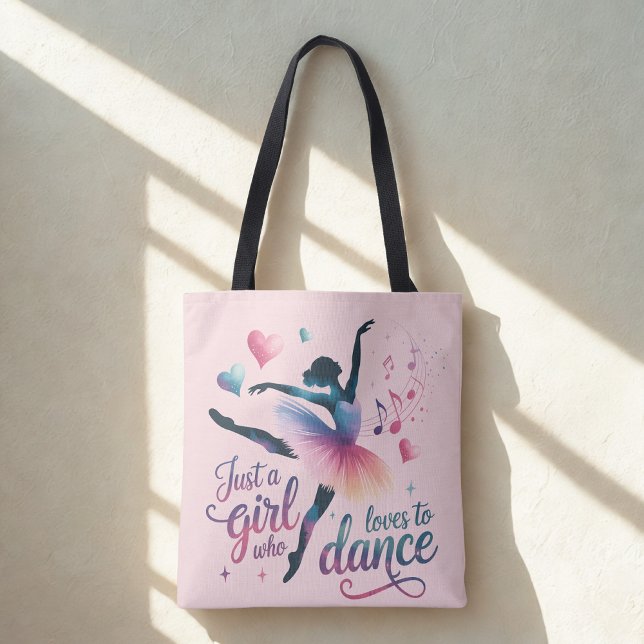 Bag Dance Lover Pink Shoulder Tote (Créateur téléchargé)
