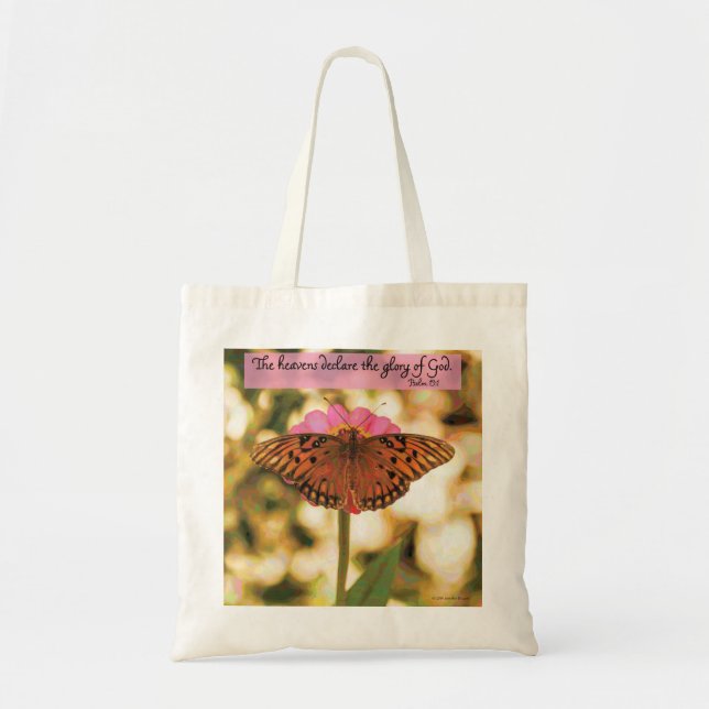 Bag Declarations Images Butterfly Tote (Devant)