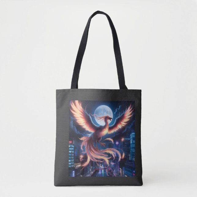Bag Fênix flamejante Bolsa Tote (Devant)