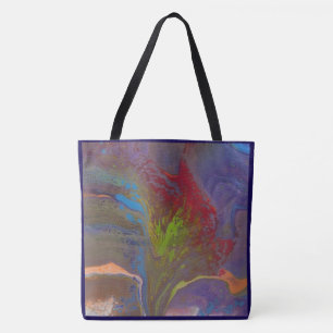 Bag Jamie - Peinture Abstraite - Tote d'Art Original