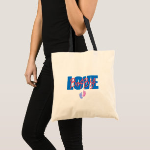 Bag Love Baby Minimal Shower Tote