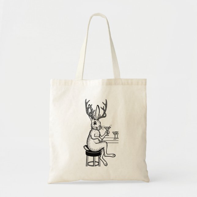 Bag Martini Jackalope tote (Devant)