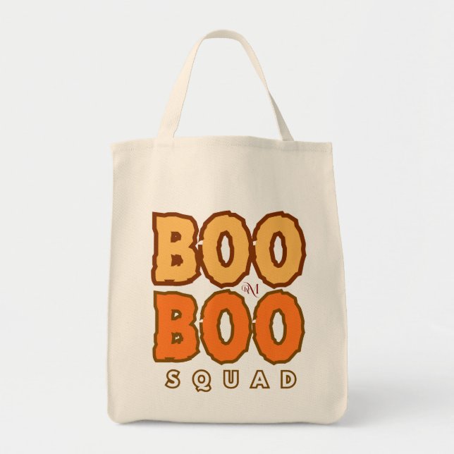Bag Midi Tote : HALLOWEEN Boo (Devant)