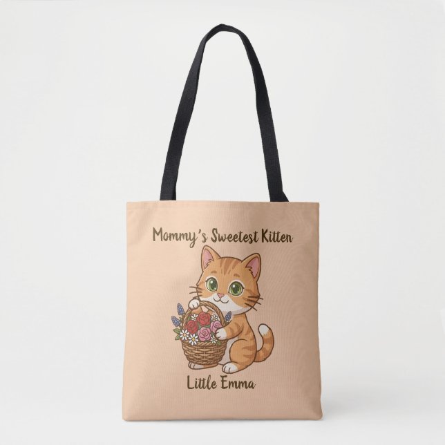 Bag Mommy’s Sweetest Kitten: Whimsical Kids' Tote (Devant)