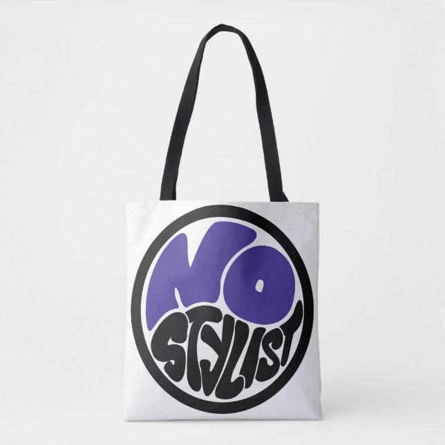 Bag NO STYLIST double purp emblème Tote (Devant)