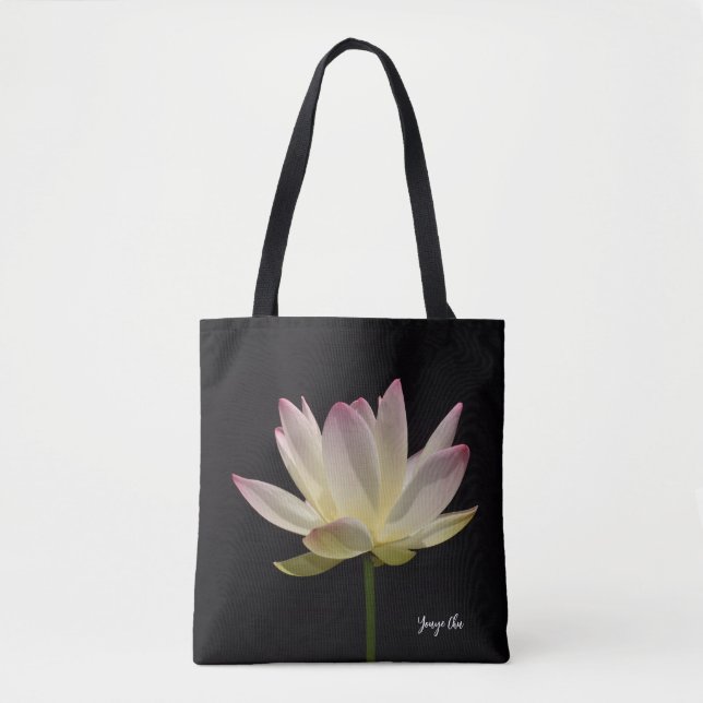 Bag Pink Lotus Shoulder Tote (Devant)
