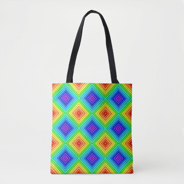 Bag Topographie géométrique - Tote (Devant)
