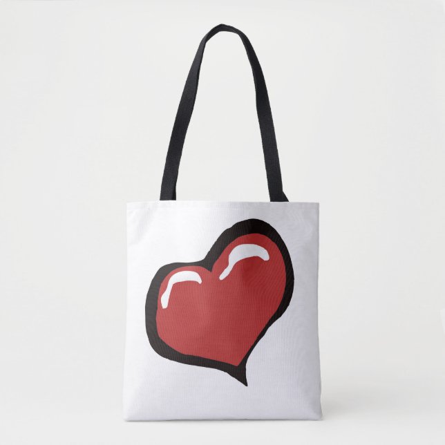 Bag Tote Awesome Heart (Devant)