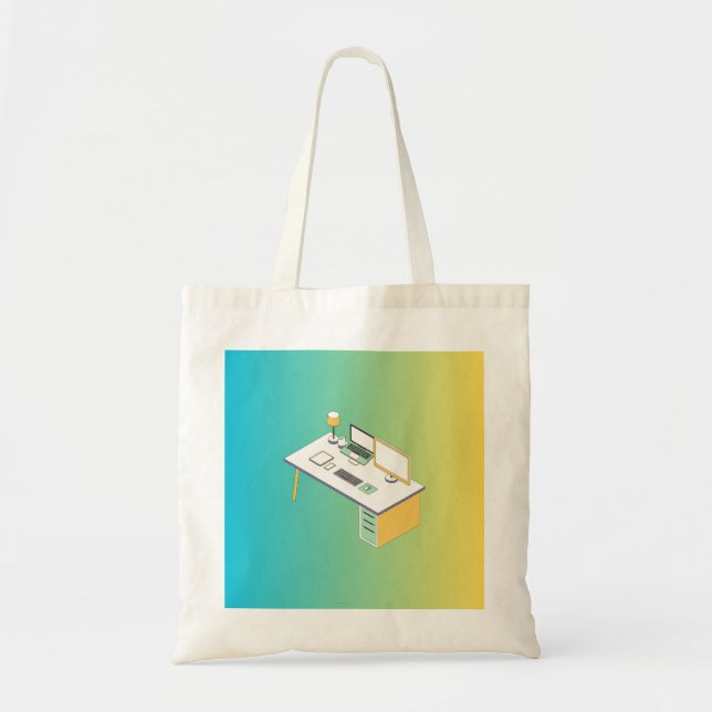 Bag Tote Bags Office (Devant)