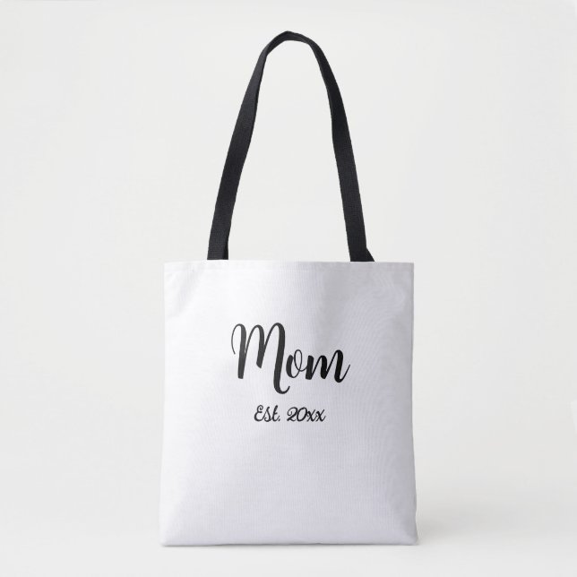 Bag Tote Cadeau Année de Maternité pour Maman (Devant)