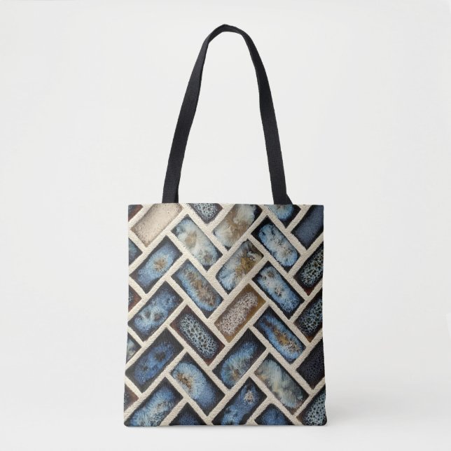Bag Tote de carreaux (Devant)