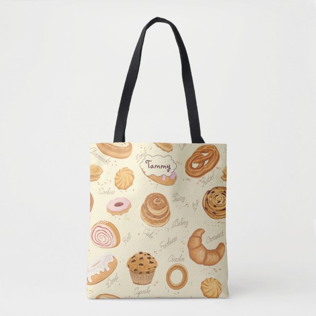 Bag Tote Délicieux Sucreries (Devant)
