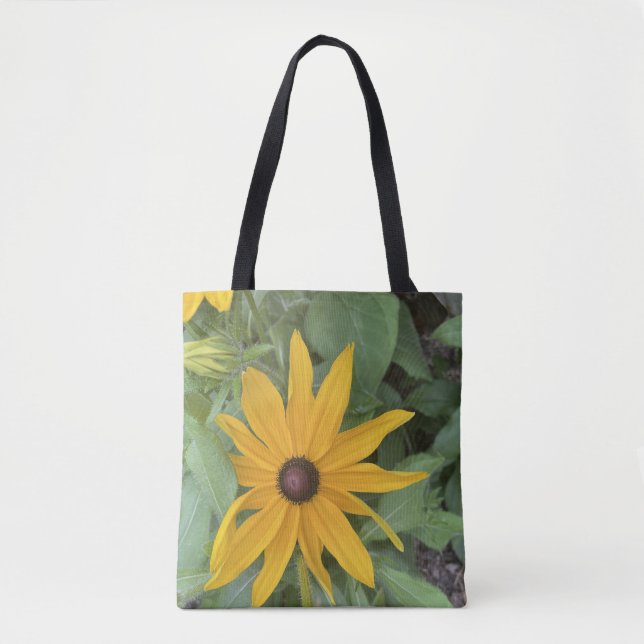 Bag Tote floral jaune greyforaday (Devant)
