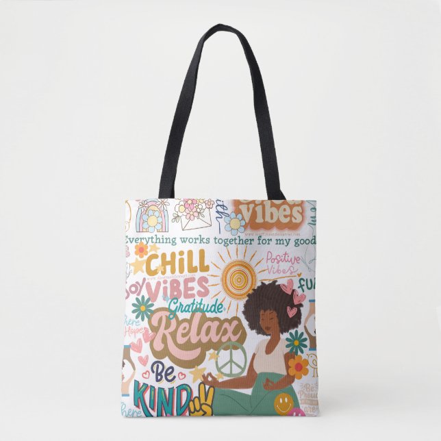 Bag Tote Good Vibes (Devant)
