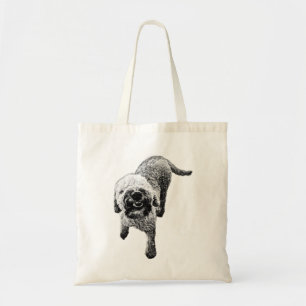 Bag Tote Lagotto Sourire – Impression de chien en marc