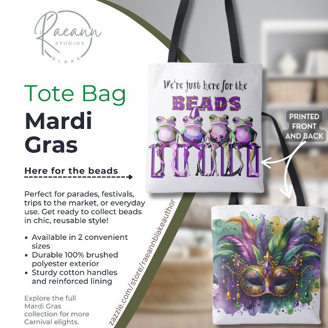 Bag Tote Mardi Gras (Créateur téléchargé)