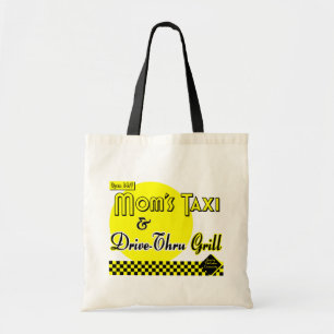 Bag Tote Moms Taxi et Drive Thru Grill disant