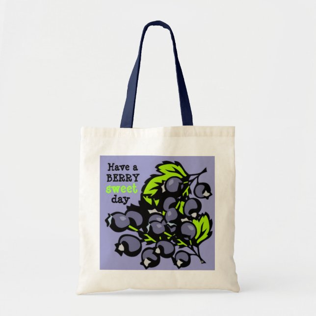 Bag Tote Myrtilles (Devant)