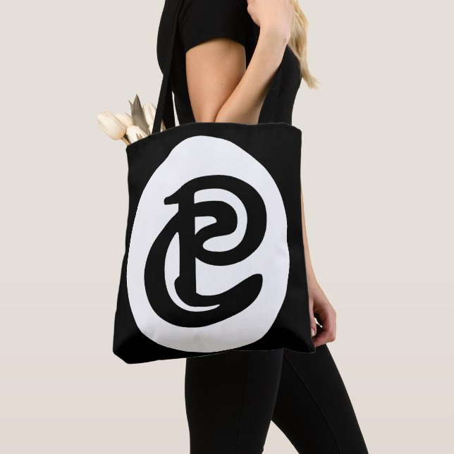Bag Tote Palette & Chisel Logo Noir (De près)