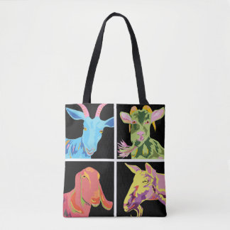 Bag Tote technocolore de chèvre de rêve