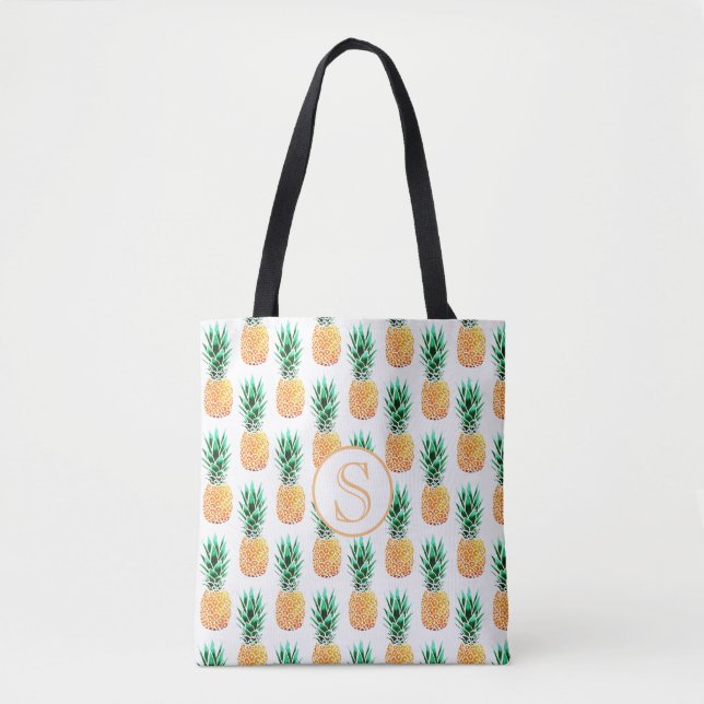 Bag Tote Tropical Pineapple (Devant)