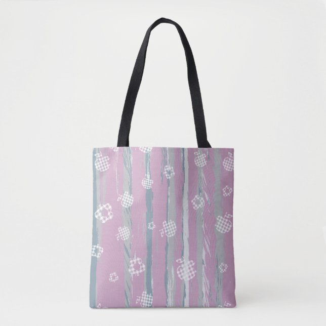 Bag Tote – Verger à carreaux (Devant)