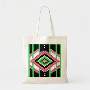 Bag Tribal Collection Neon Green Budget Tote