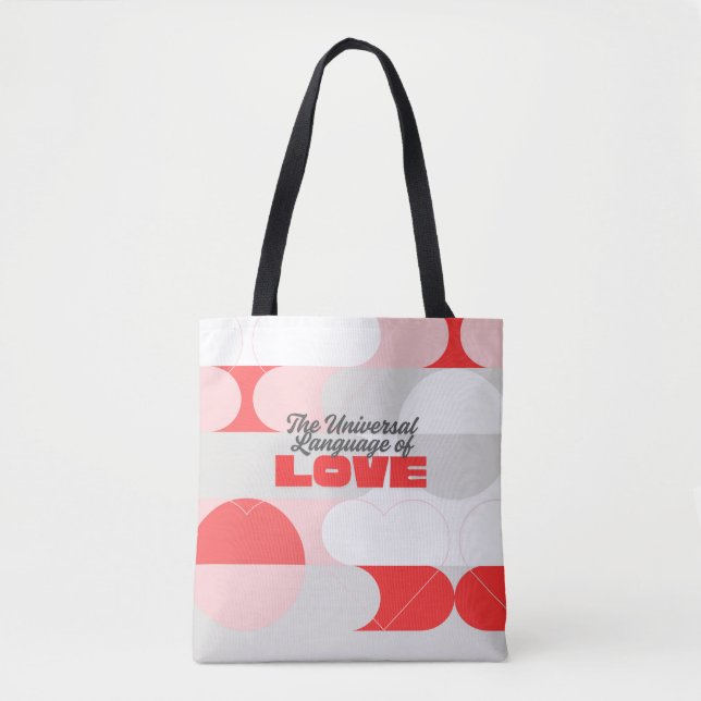 Bag TULOL Red Pink White Tote (Devant)