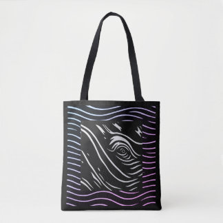 Bag Whale eye/whale species tote