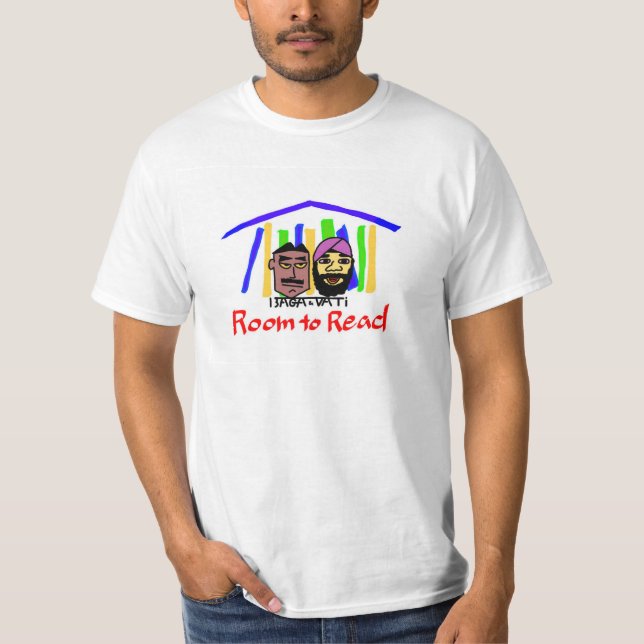 Baga & Vati T-shirt (Room to Read) (Devant)