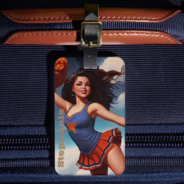Bagage Étiquette de sac à dos pour filles américaines (Créateur téléchargé)