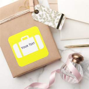 Bagages Bagages Nom de la valise étiquette autocol