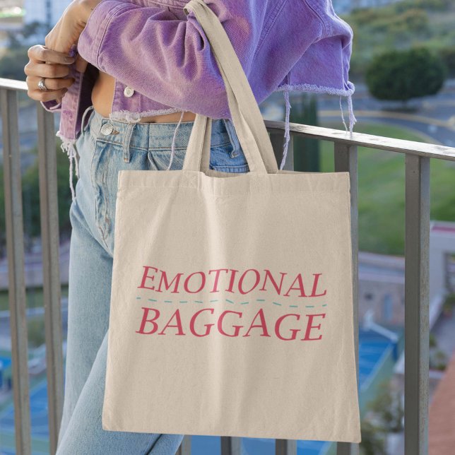 Bagages émotionnels Grand Sac fourre-tout (Créateur téléchargé)