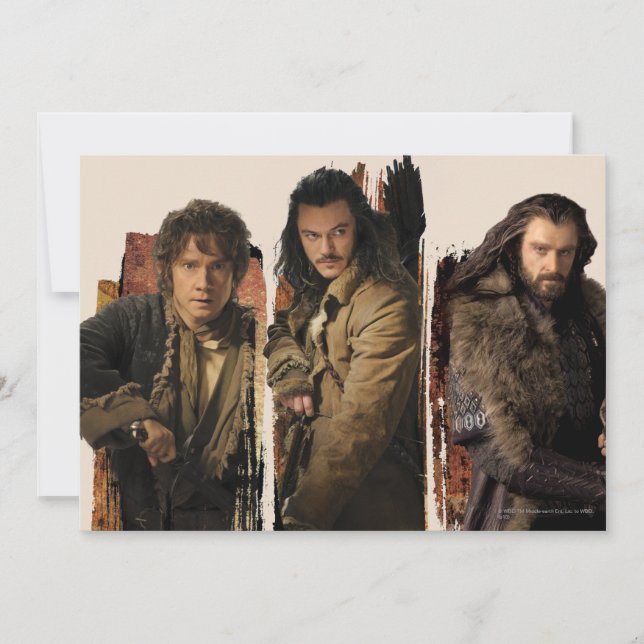 BAGGINS™, BARD THE BOWMAN™ & THORIN OAKENSHIELD™ (Devant)