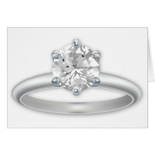Bague à diamant Bling Clipart