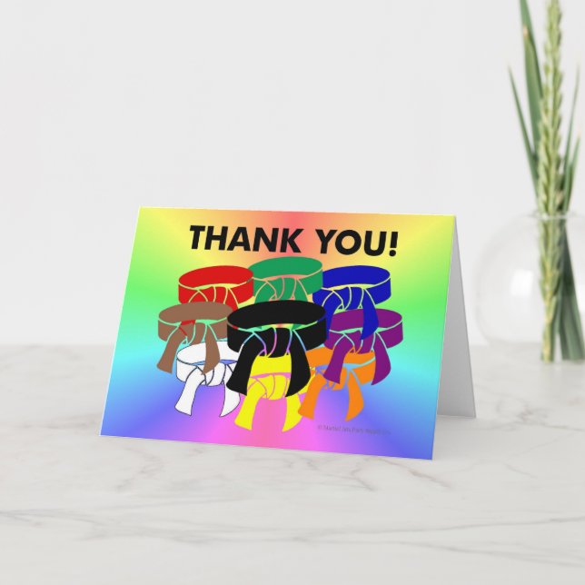 Bague de Ceintures Merci Cartes (Devant)