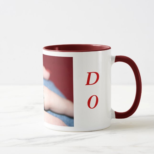 Bague mariage I Do Mug - Personnalisable (Droite)