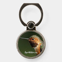 Poignée/prise pour téléphone portable de colibri