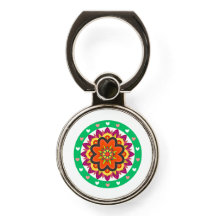 Porte-bagues à motif mandala