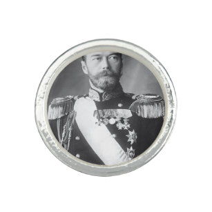 Bague Tsar Nicholas II 1868-1918