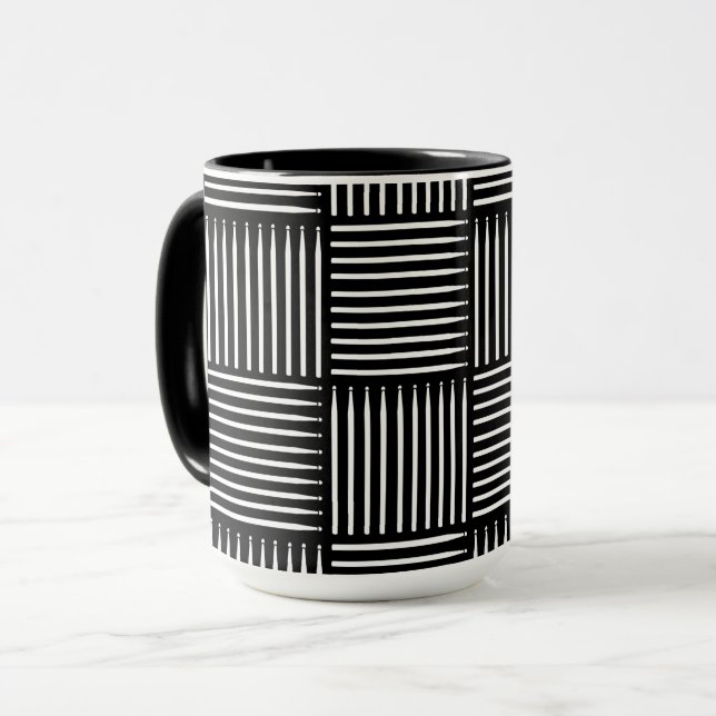 Baguette à tambour Crosshatch Mug (Devant gauche)