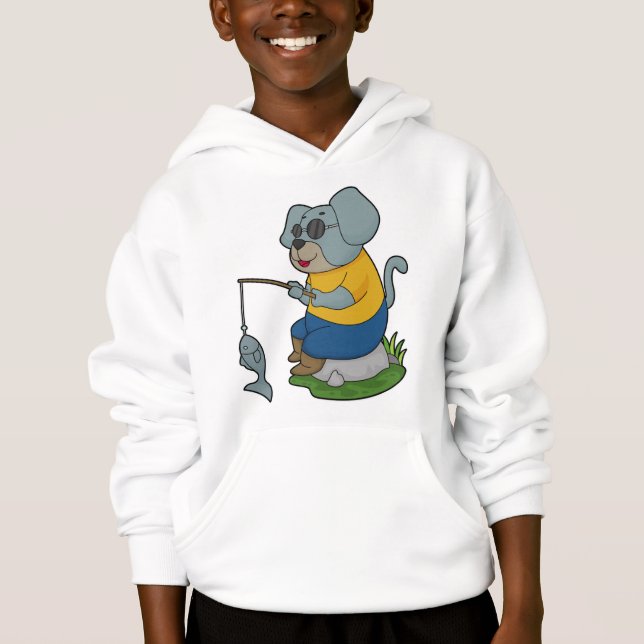 Baguette de pêche du chien (Devant)