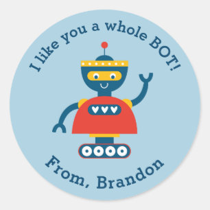 Baguette Robot Sticker de jour pour les petits Val