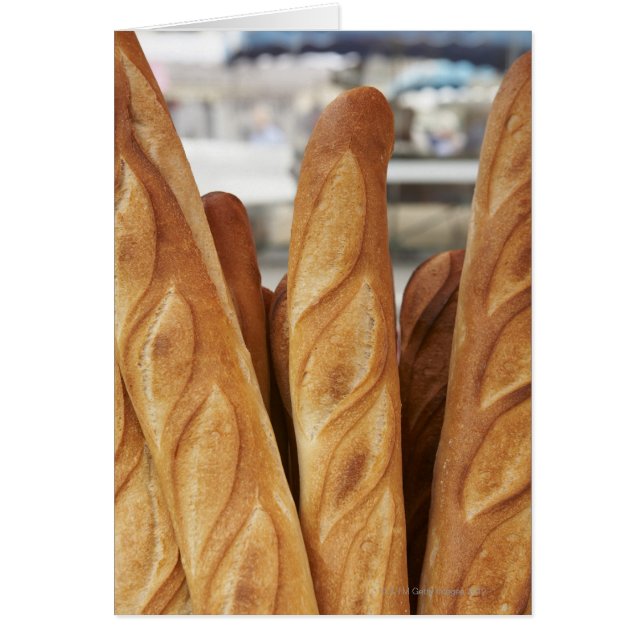 Baguettes fraîches et chaudes (Devant)