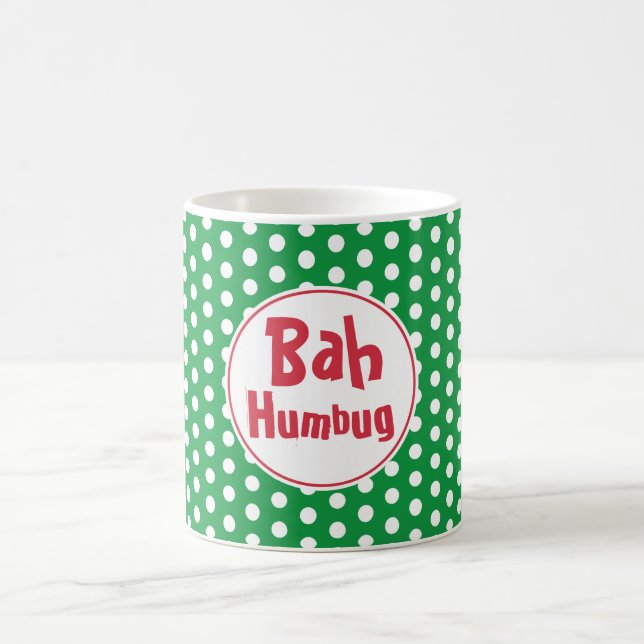 Bah Humbug Christmas Mug (Centre)