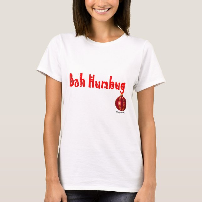 Bah Humbug Holiday T-shirt (Devant)