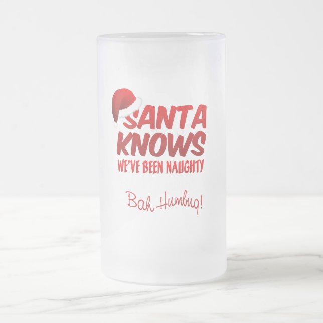 BAH HUMBUG Naughty mug (Centre)