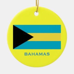 BAHAMAS* Ornement de Noël personnalisé